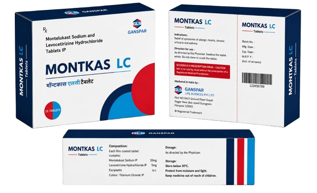 TABLET MONTKAS LC